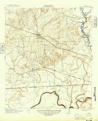 Millican Texas Historical topographic map, 1:31680 scale, 7.5 X 7.5 Minute, Year 1913