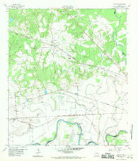 Millican Texas Historical topographic map, 1:24000 scale, 7.5 X 7.5 Minute, Year 1959