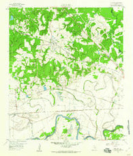 Millican Texas Historical topographic map, 1:24000 scale, 7.5 X 7.5 Minute, Year 1959