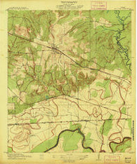 Millican Texas Historical topographic map, 1:31680 scale, 7.5 X 7.5 Minute, Year 1913