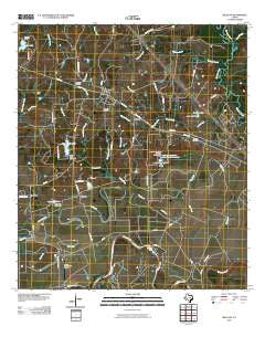 Millican Texas Historical topographic map, 1:24000 scale, 7.5 X 7.5 Minute, Year 2010