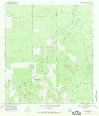 Mills Bennett Texas Historical topographic map, 1:24000 scale, 7.5 X 7.5 Minute, Year 1968