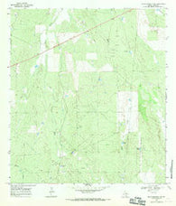 Mills Bennett NW Texas Historical topographic map, 1:24000 scale, 7.5 X 7.5 Minute, Year 1968
