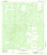 Mills Bennett SW Texas Historical topographic map, 1:24000 scale, 7.5 X 7.5 Minute, Year 1968