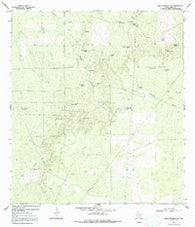Mills Bennett SW Texas Historical topographic map, 1:24000 scale, 7.5 X 7.5 Minute, Year 1968