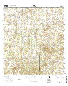 Mills Bennett Texas Current topographic map, 1:24000 scale, 7.5 X 7.5 Minute, Year 2016