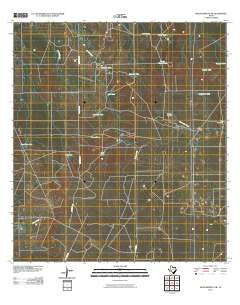 Mills Bennett SW Texas Historical topographic map, 1:24000 scale, 7.5 X 7.5 Minute, Year 2010