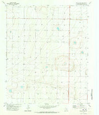 Milo Center Texas Historical topographic map, 1:24000 scale, 7.5 X 7.5 Minute, Year 1971