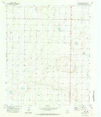 Milo Center Texas Historical topographic map, 1:24000 scale, 7.5 X 7.5 Minute, Year 1971
