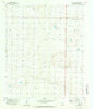 Milo Center Texas Historical topographic map, 1:24000 scale, 7.5 X 7.5 Minute, Year 1971