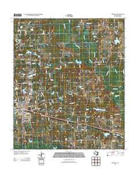 Mineola Texas Historical topographic map, 1:24000 scale, 7.5 X 7.5 Minute, Year 2012