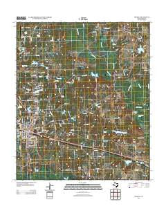 Mineola Texas Historical topographic map, 1:24000 scale, 7.5 X 7.5 Minute, Year 2012
