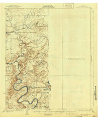 Mineral Wells Texas Historical topographic map, 1:62500 scale, 15 X 15 Minute, Year 1927