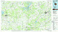 Mineral Wells Texas Historical topographic map, 1:100000 scale, 30 X 60 Minute, Year 1985