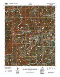 Mineral Wells West Texas Historical topographic map, 1:24000 scale, 7.5 X 7.5 Minute, Year 2010