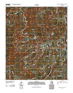 Mineral Wells West Texas Historical topographic map, 1:24000 scale, 7.5 X 7.5 Minute, Year 2010