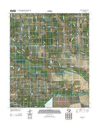 Minter Texas Historical topographic map, 1:24000 scale, 7.5 X 7.5 Minute, Year 2012