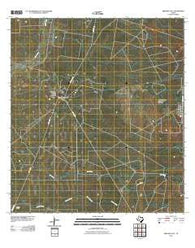 Mirando City Texas Historical topographic map, 1:24000 scale, 7.5 X 7.5 Minute, Year 2010