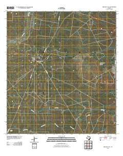 Mirando City Texas Historical topographic map, 1:24000 scale, 7.5 X 7.5 Minute, Year 2010