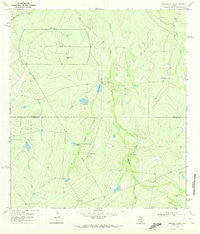 Mirasol Creek Texas Historical topographic map, 1:24000 scale, 7.5 X 7.5 Minute, Year 1969
