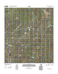 Mirasol Creek Texas Historical topographic map, 1:24000 scale, 7.5 X 7.5 Minute, Year 2012