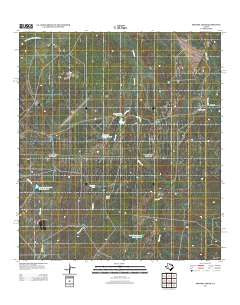Mirasol Creek Texas Historical topographic map, 1:24000 scale, 7.5 X 7.5 Minute, Year 2012