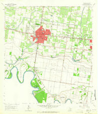 Mission Texas Historical topographic map, 1:24000 scale, 7.5 X 7.5 Minute, Year 1963