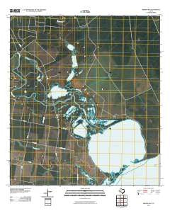 Mission Bay Texas Historical topographic map, 1:24000 scale, 7.5 X 7.5 Minute, Year 2010