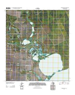 Mission Bay Texas Historical topographic map, 1:24000 scale, 7.5 X 7.5 Minute, Year 2013