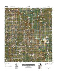 Mission Valley Texas Historical topographic map, 1:24000 scale, 7.5 X 7.5 Minute, Year 2013