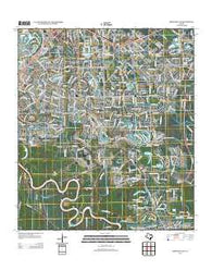 Missouri City Texas Historical topographic map, 1:24000 scale, 7.5 X 7.5 Minute, Year 2013