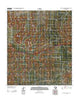 Mitchell Canyon NE Texas Historical topographic map, 1:24000 scale, 7.5 X 7.5 Minute, Year 2012
