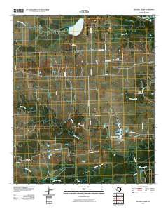 Mitchell Creek Texas Historical topographic map, 1:24000 scale, 7.5 X 7.5 Minute, Year 2010