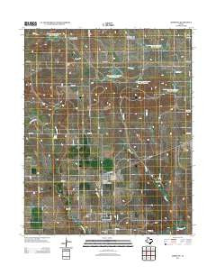 Mobeetie Texas Historical topographic map, 1:24000 scale, 7.5 X 7.5 Minute, Year 2012