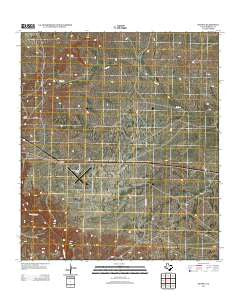Mofeta Texas Historical topographic map, 1:24000 scale, 7.5 X 7.5 Minute, Year 2012