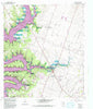 Moffat Texas Historical topographic map, 1:24000 scale, 7.5 X 7.5 Minute, Year 1965