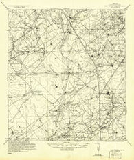 Mogotes Hill Texas Historical topographic map, 1:62500 scale, 15 X 15 Minute, Year 1940