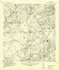 Mogotes Hill Texas Historical topographic map, 1:62500 scale, 15 X 15 Minute, Year 1940