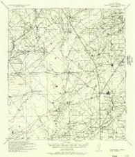 Mogotes Hill Texas Historical topographic map, 1:62500 scale, 15 X 15 Minute, Year 1956