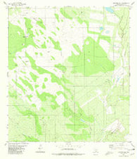 Mogotes Hill Texas Historical topographic map, 1:24000 scale, 7.5 X 7.5 Minute, Year 1980