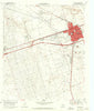 Monahans Texas Historical topographic map, 1:24000 scale, 7.5 X 7.5 Minute, Year 1969