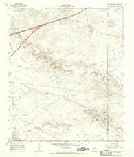 Monahans SE Texas Historical topographic map, 1:24000 scale, 7.5 X 7.5 Minute, Year 1968