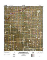 Monahans SE Texas Historical topographic map, 1:24000 scale, 7.5 X 7.5 Minute, Year 2012