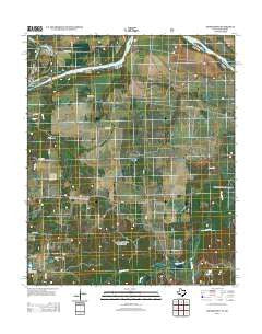 Monkstown Texas Historical topographic map, 1:24000 scale, 7.5 X 7.5 Minute, Year 2013