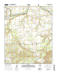 Monkstown Texas Current topographic map, 1:24000 scale, 7.5 X 7.5 Minute, Year 2016