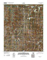 Montague Texas Historical topographic map, 1:24000 scale, 7.5 X 7.5 Minute, Year 2010