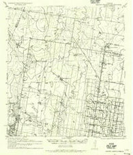 Monte Christo Texas Historical topographic map, 1:62500 scale, 15 X 15 Minute, Year 1940