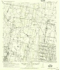 Monte Christo Texas Historical topographic map, 1:62500 scale, 15 X 15 Minute, Year 1940