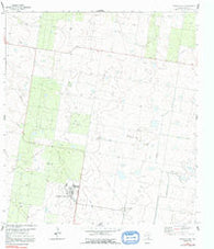 Monte Christo Texas Historical topographic map, 1:24000 scale, 7.5 X 7.5 Minute, Year 1963