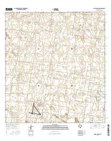 Monte Christo Texas Current topographic map, 1:24000 scale, 7.5 X 7.5 Minute, Year 2016